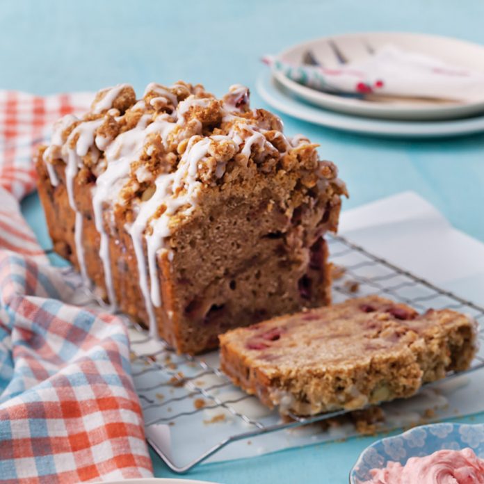 Strawberry Streuesel Bread
