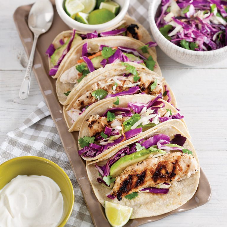 Skillet Chicken Tacos