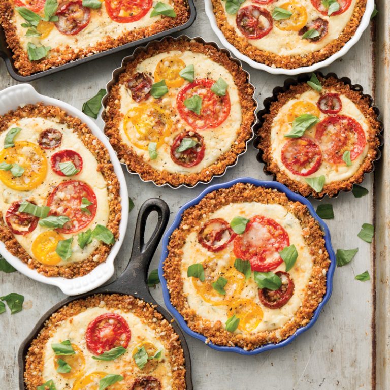 Four-Cheese Tomato Pies
