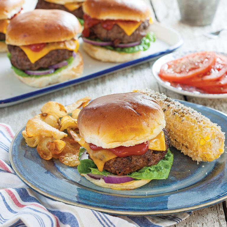Bacon-Onion Burgers