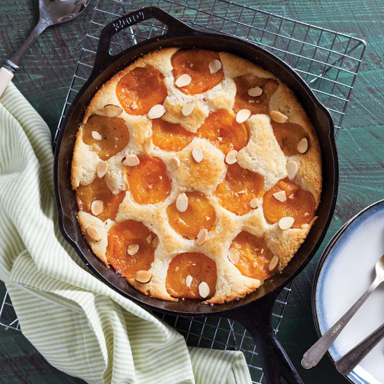 Apricot-Almond Cobbler