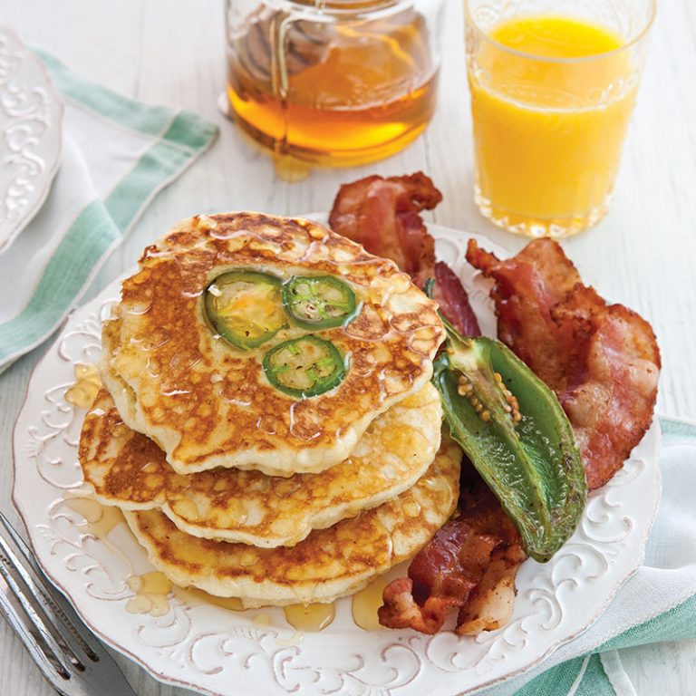 Jalapeño-Cornmeal Pancakes