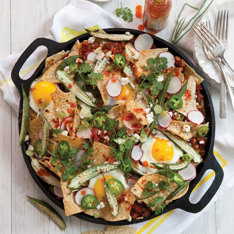 Loaded Breakfast Nachos