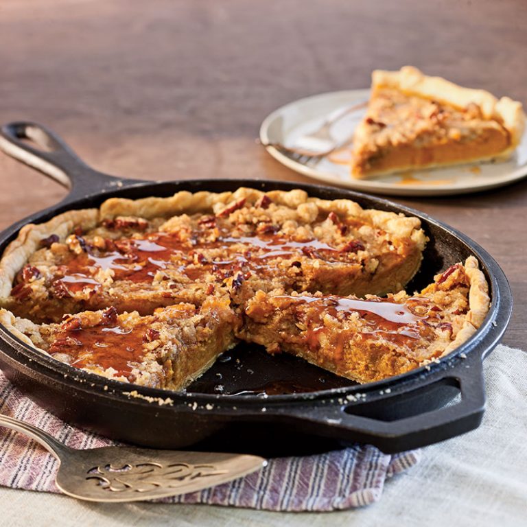 Pumpkin Crumble Pie