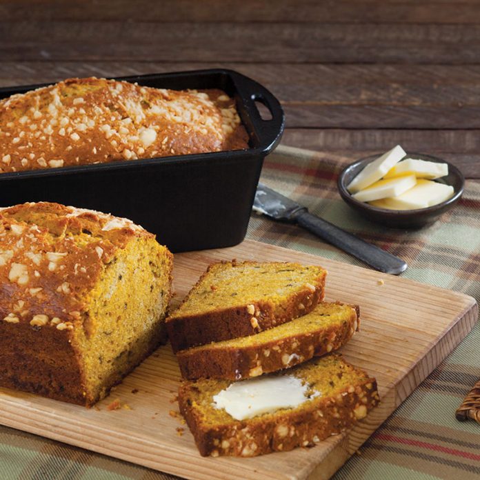 Pumpkin Parmesean Bread