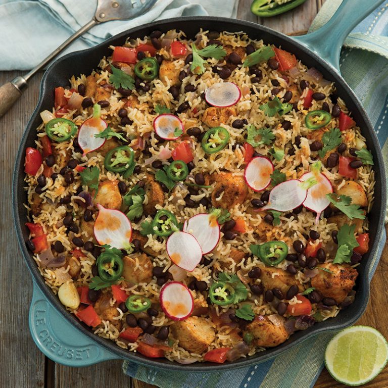 Chicken and Rice with Black Beans
