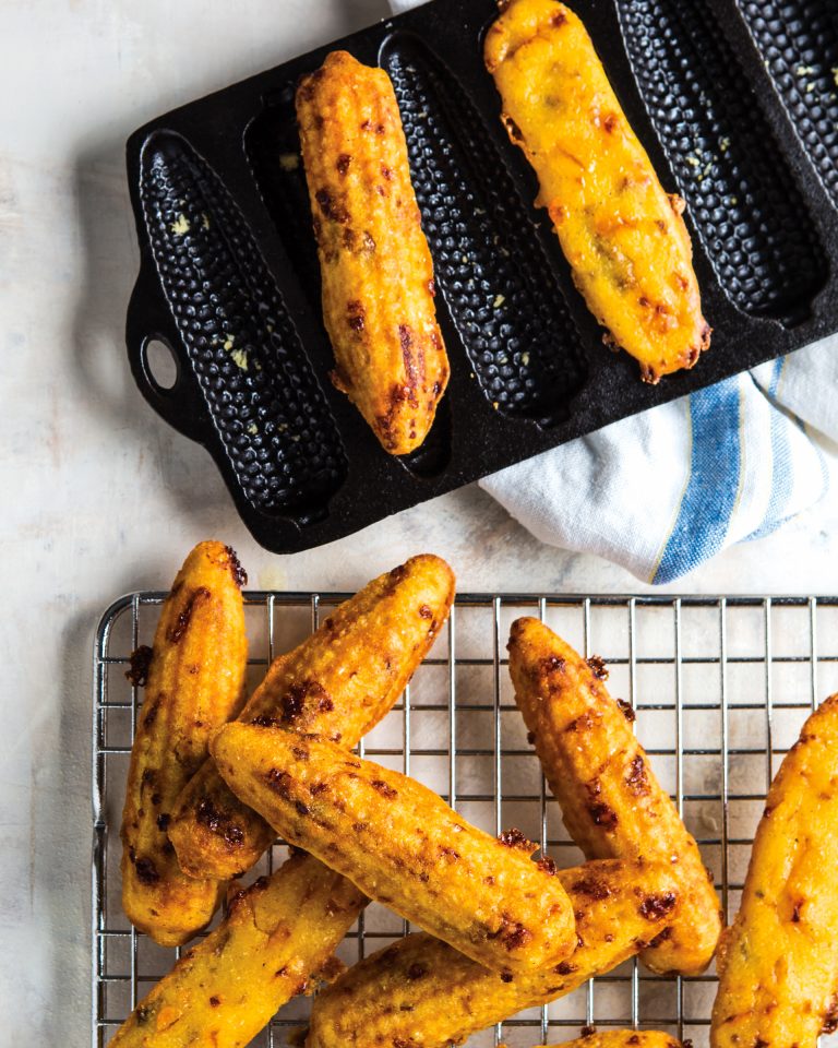 Bacon-Cheddar Cornbread Sticks