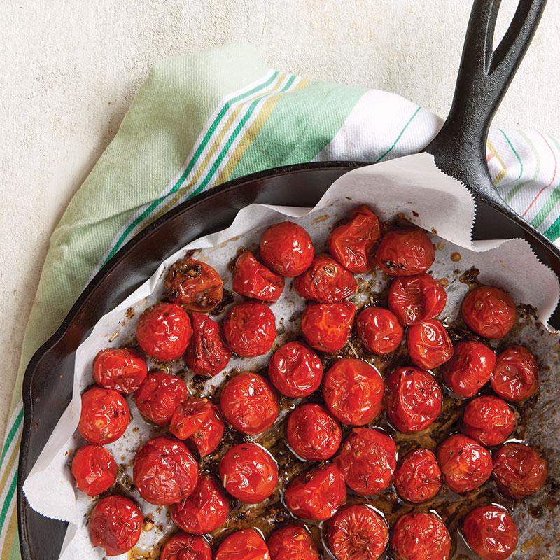 Skillet Roasted Tomatoes