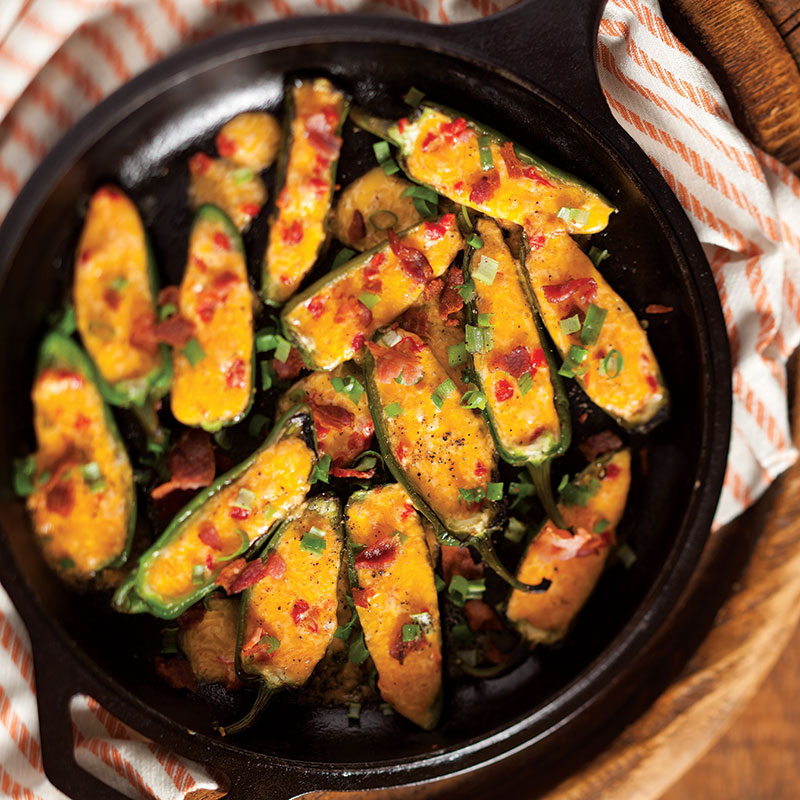 Pimiento-Cheese Stuffed Jalapeños