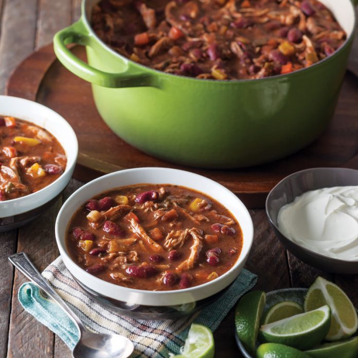Warm up those Dutch ovens for soup season. You won't be able to resist whipping up a pot of these stews, chilis, and classic chowders. 