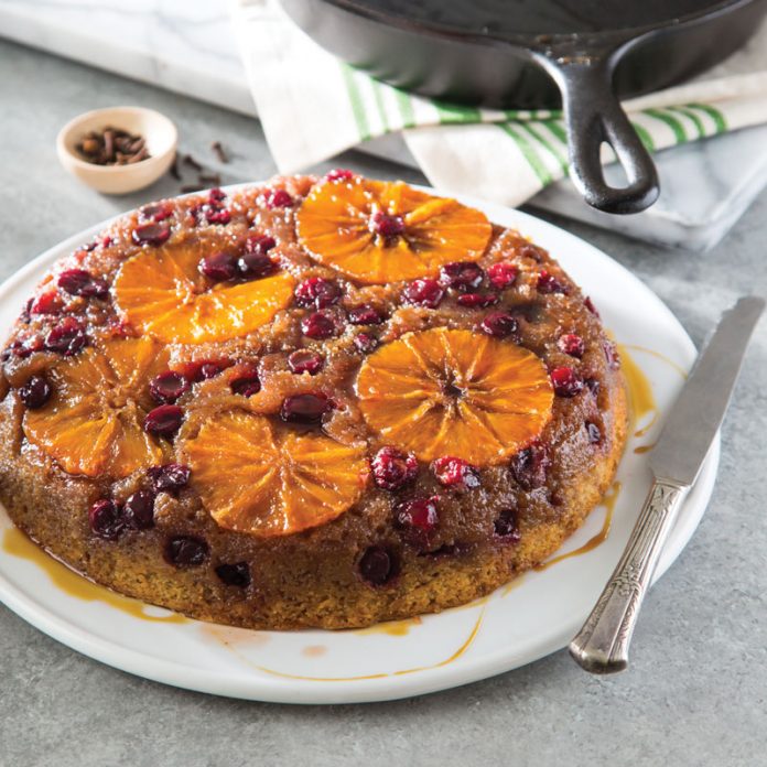 upsidedowncranberrycake