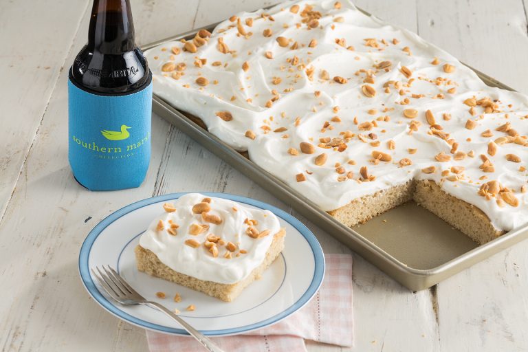 Root Beer Float Sheet Cake