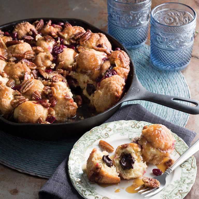 Chocolate-Cranberry Monkey Bread
