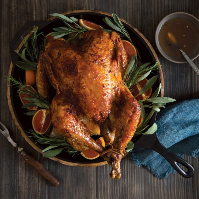 Let's Talk Turkey: 5 Recipes for a Perfect Bird, featuring Skillet-Roasted Turkey with Bourbon-Orange Glaze