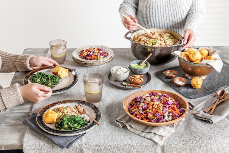 Fill your New Year’s table with these traditional Southern dishes and welcome loved ones to drop by for a casual daytime meal.