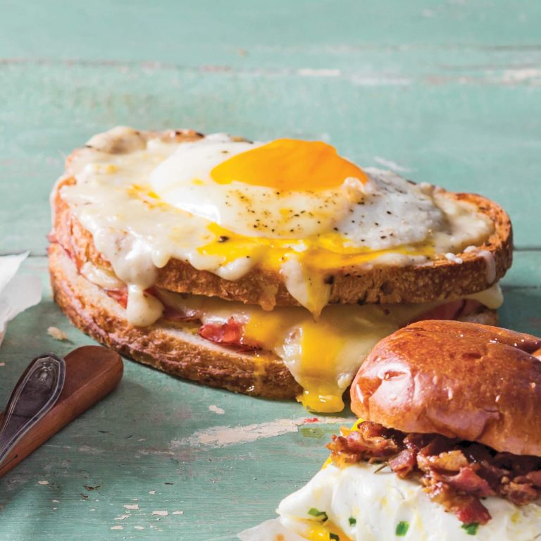 Smothered Ham & Cheese Sandwiches