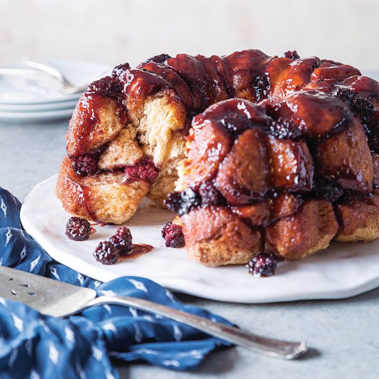 Blackberry Monkey Bread