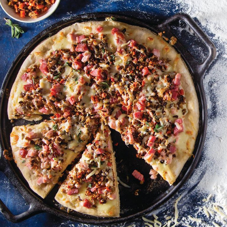 Muffuletta Pizza