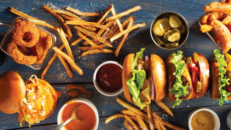 Burgers and Fries