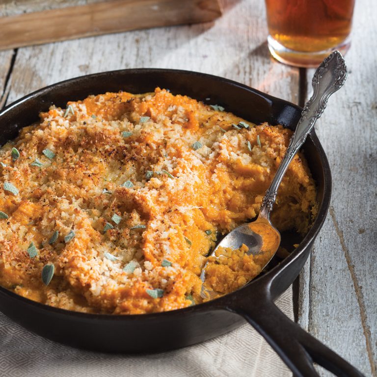 Sweet Potato Parmesan Casserole