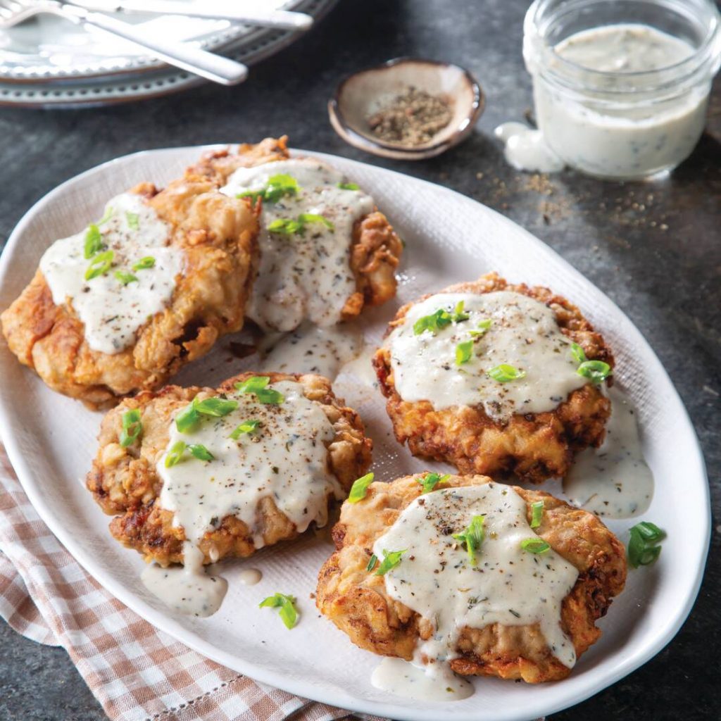 Chicken-Fried Hamburger Steak with Gravy