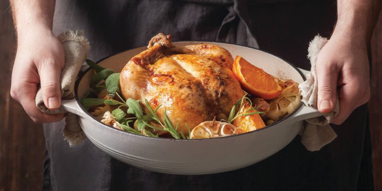 Honey-Garlic Roasted Chicken