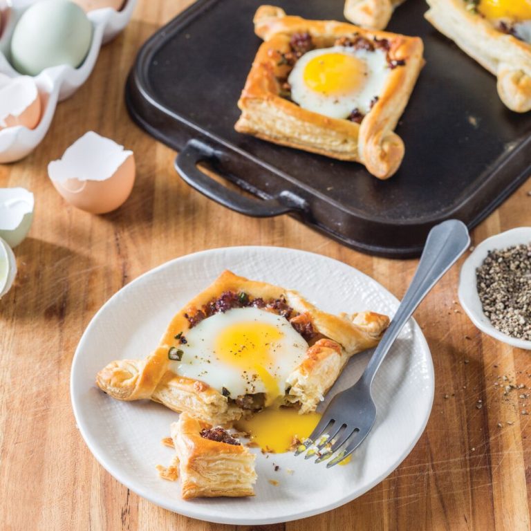 Sausage, Egg, And Cheese Pies