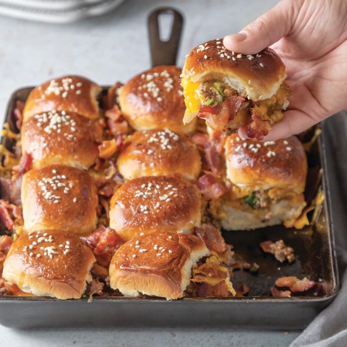 Bacon Cheeseburger Sliders