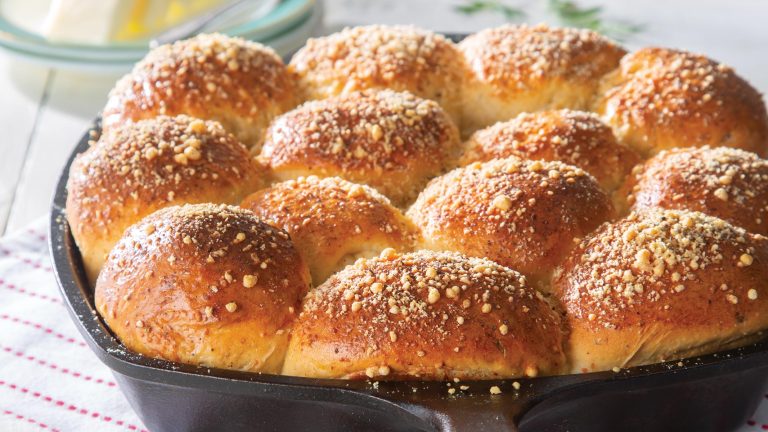 Rosemary-Parmesan-Black Pepper Rolls