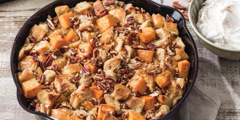 Sweet Potato Bread Pudding