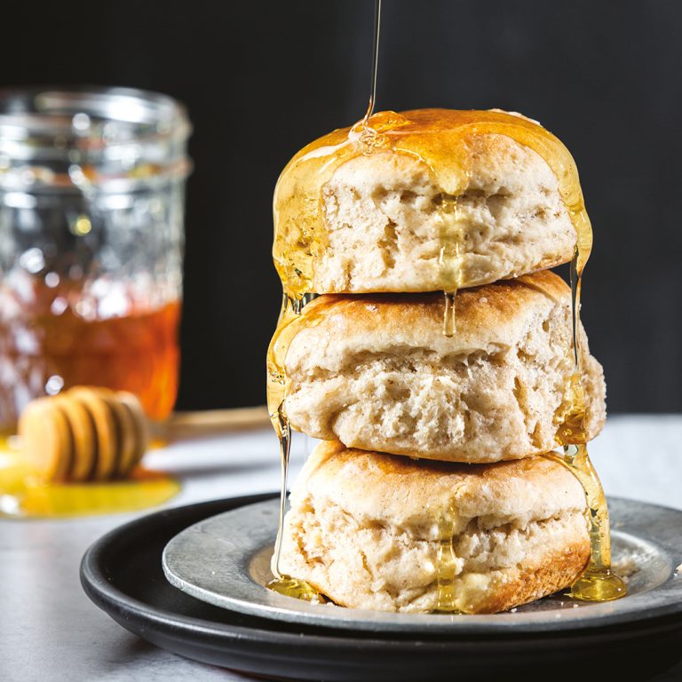 Pumpkin Spice Angel Biscuits