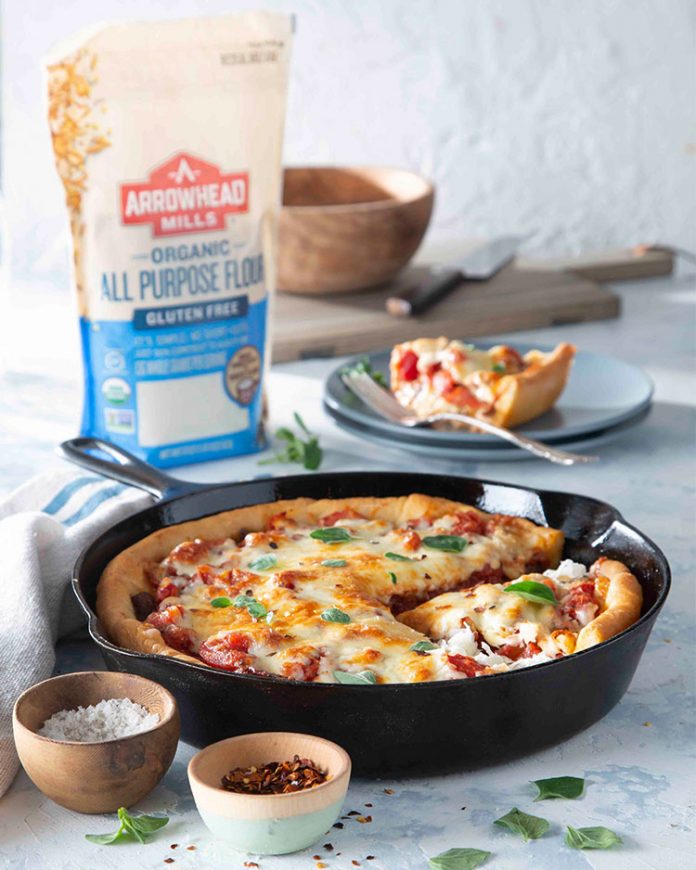 Loaded Deep-Dish Pizza