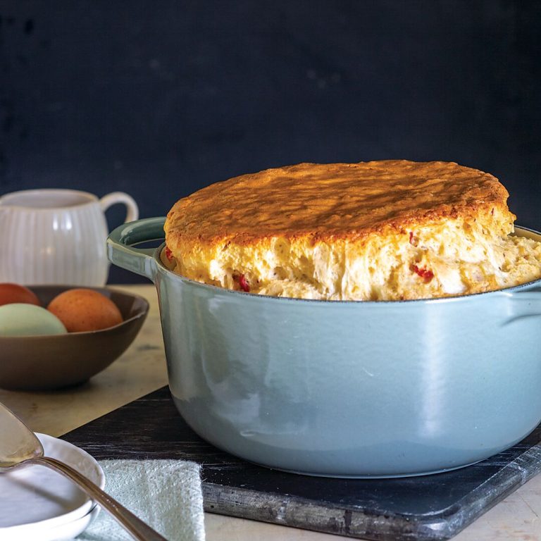 Pimiento Cheese Soufflé