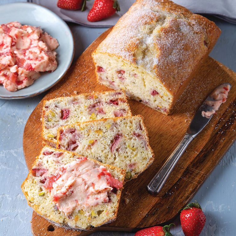 Strawberry-Pistachio Bread