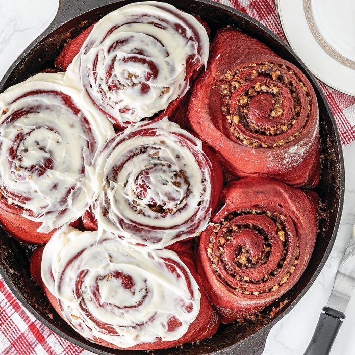 Red Velvet Sweet Rolls