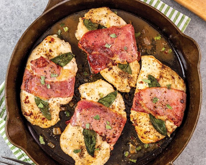 Chicken Saltimbocca