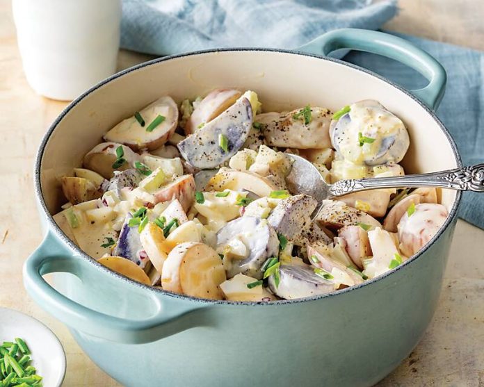 Deviled Egg Potato Salad