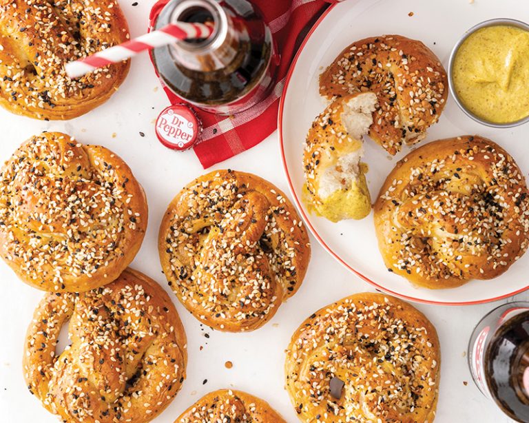 Everything Bagel Pretzels