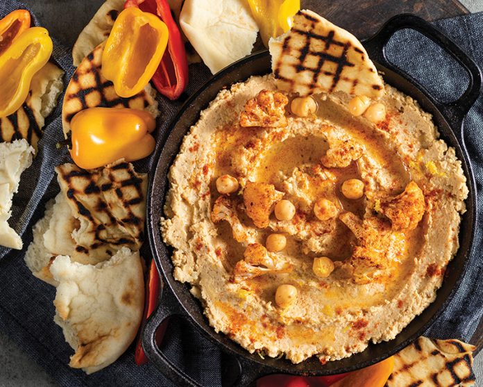 Roasted Cauliflower Hummus