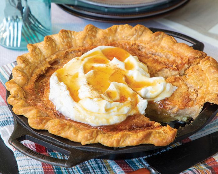 Spiced Buttermilk Pie