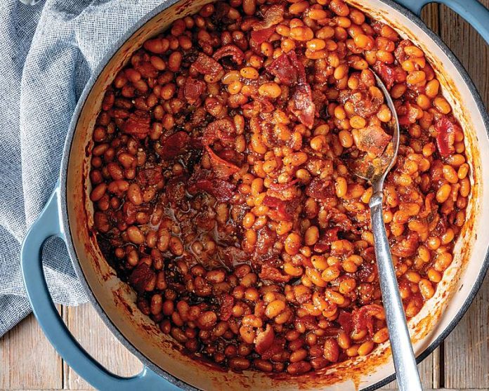 Brown Sugar-Coffee Baked Beans