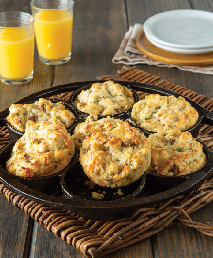 Sausage and Green Onion Muffins