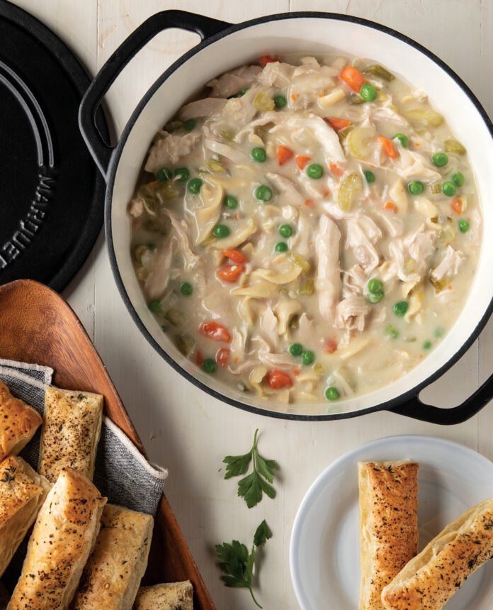 Comforting, creamy soups