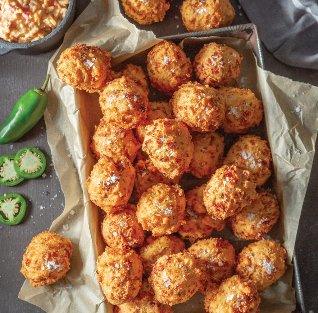 Jalapeño-Cheese Puffs