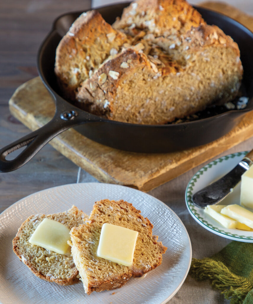 Molasses-Oat Soda Bread