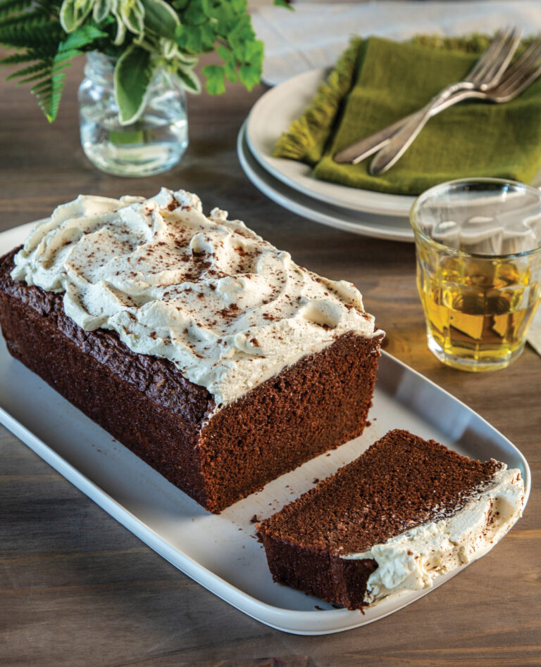 Chocolate-Guinness Cake with Whipped Irish Cream