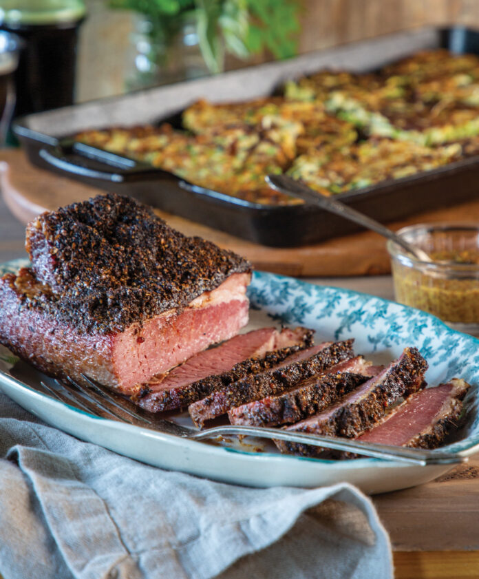 Smoked Corned Beef Brisket