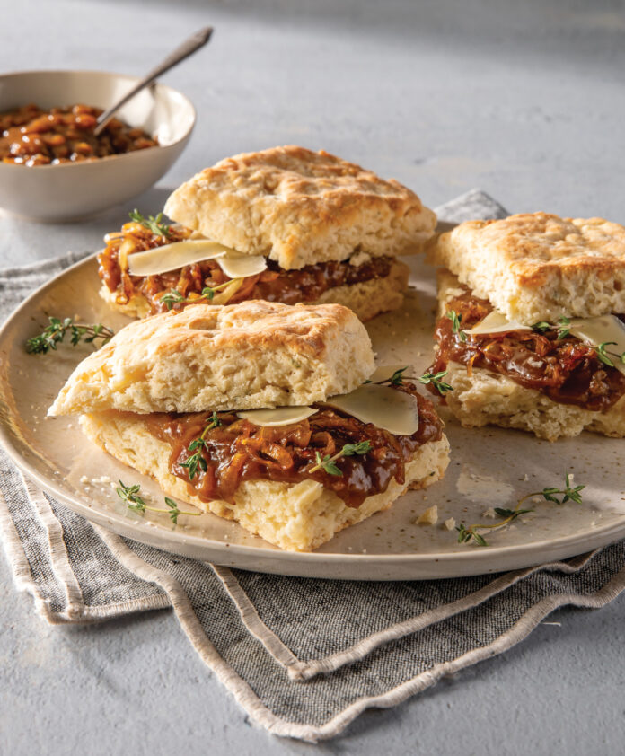 2022_12_21__0052 Gruyère Shortcakes with Caramelized Onions