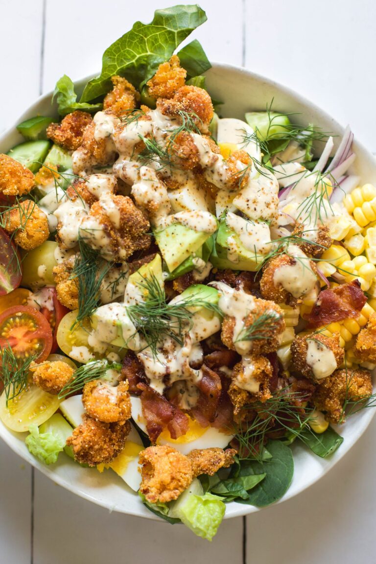Refresh Dinner Time with a Spring Salad with Tony Chachere’s Dressing
