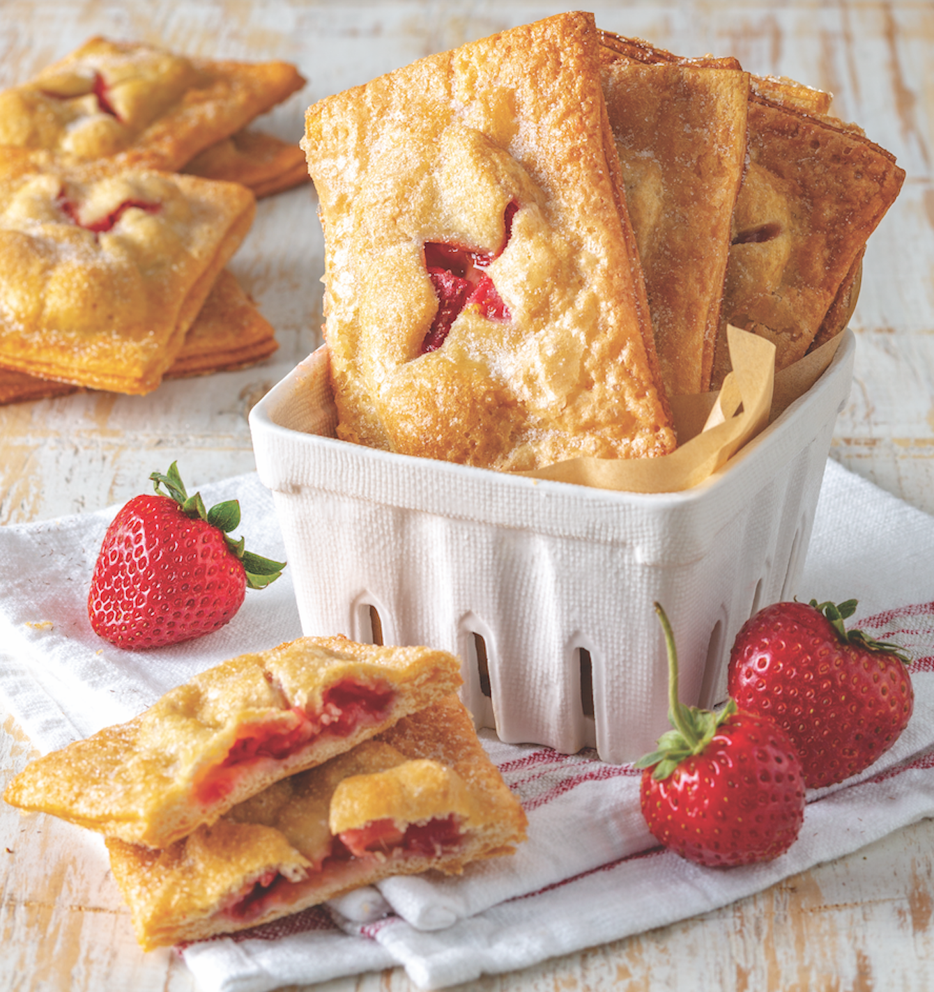Strawberry-Rhubarb Hand Pies